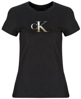 Tričká s krátkym rukávom Calvin Klein Jeans  GRADIENT CK SLIM TEE