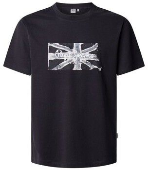 Tričká s krátkym rukávom Pepe jeans  PM509720 FLAG BW