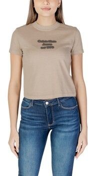 Tričká s krátkym rukávom Calvin Klein Jeans  WASHED PUFF PRINT J20J224988