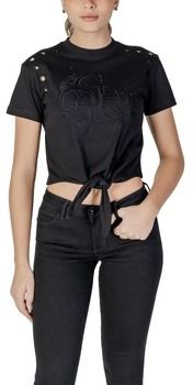 Tričká s krátkym rukávom Guess  CN SS EYELET TONE ON W5GI18 I3Z14