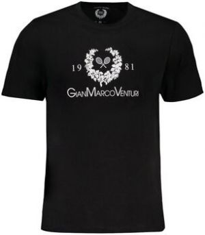 Tričká s krátkym rukávom Gianmarco Venturi  AU01419LINO_NEBLACK