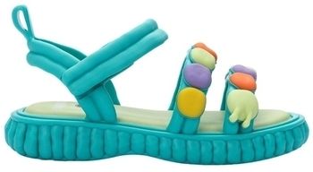 Sandále Melissa  MINI  Baby Create + Play Doh Sandals - Blue/Green
