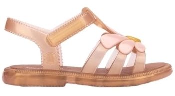 Sandále Melissa  MINI  Baby Hip Bloomy Sandals - Pearlish Brown/Pink
