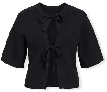 Kabáty Object  Noos Julla Parvi 2/4 Cardigan - Black