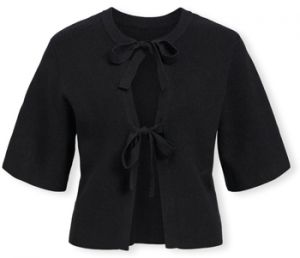 Kabáty Object  Noos Julla Parvi 2/4 Cardigan - Black