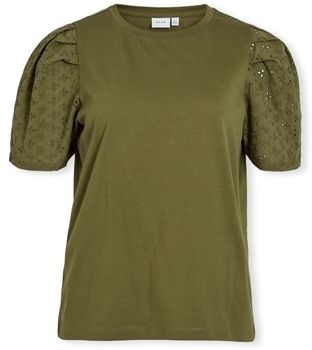 Mikiny Vila  Top Merry - Capulet Olive