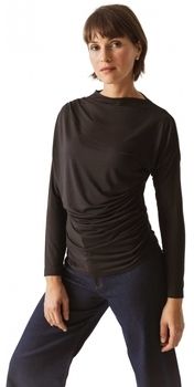 Mikiny Skfk  T-Shirt Anadela - Black