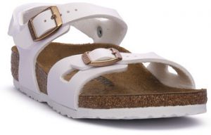Sandále BIRKENSTOCK  RIO HL KIDS WHITE CALZ S