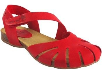 Univerzálna športová obuv Interbios  Zapato señora INTER BIOS 4456 rojo