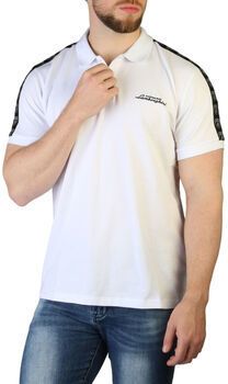 Polokošele s krátkym rukávom Lamborghini  b3xvb7ts 30273-003 white