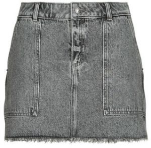 Sukňa MICHAEL Michael Kors  FRAYED DENIM MINI SKIRT