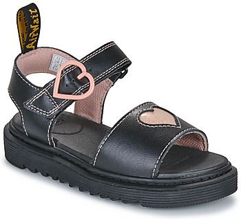 Sandále Dr. Martens  Marlowe Hearts J Black+Powder Pink