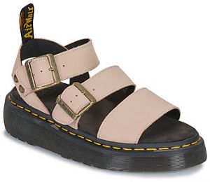 Sandále Dr. Martens  Gryphon Quad Powder Pink Milled Nubuck