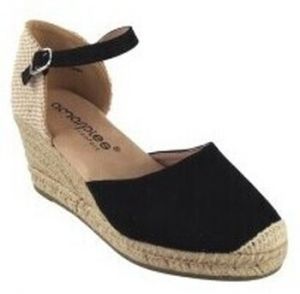 Univerzálna športová obuv Amarpies  Zapato señora  26484 acx negro