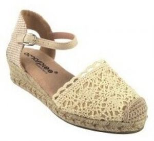 Univerzálna športová obuv Amarpies  Zapato señora  26482 acx beig