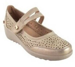 Univerzálna športová obuv Amarpies  Zapato señora  26432 atl beig