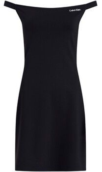 Krátke šaty Calvin Klein Jeans  LOGO MILANO BARDOT J20J225541