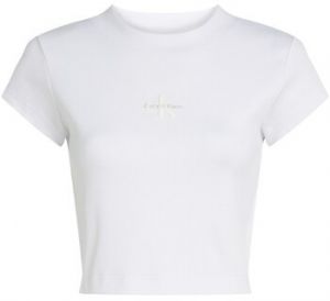 Tričká s krátkym rukávom Calvin Klein Jeans  MONOGRAM BABY TEE LV047AB802