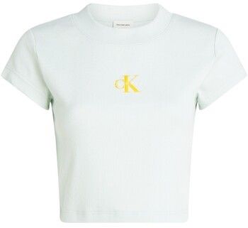 Tričká s krátkym rukávom Calvin Klein Jeans  MONOGRAM BABY TEE LV047AB802