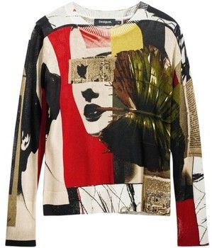 Svetre Desigual  JERS_COLLAGE_LACROIX 25SWJF27