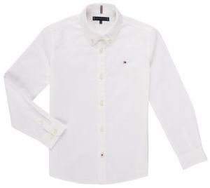 Košele s dlhým rukávom Tommy Hilfiger  BOYS STRETCH OXFORD SHIRT L/S