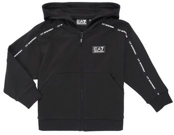 Mikiny Emporio Armani EA7  TRAIN LOGO SERIES HD FZ COFT TAPE
