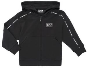 Mikiny Emporio Armani EA7  TRAIN LOGO SERIES HD FZ COFT TAPE