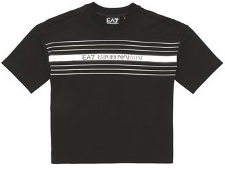 Tričká s krátkym rukávom Emporio Armani EA7  TRAIN LOGO SERIES TEE EXTENDED LOGO