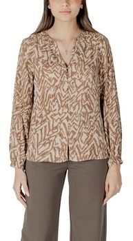 Blúzka Street One  Buttoned tunic blouse w collar 345323