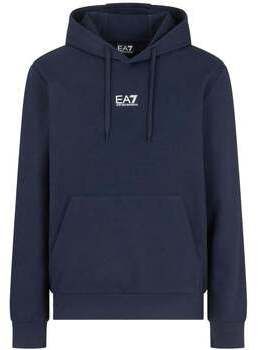 Mikiny Ea7 Emporio Armani  Core Identity Hooded Sweatshirt Armani Blue