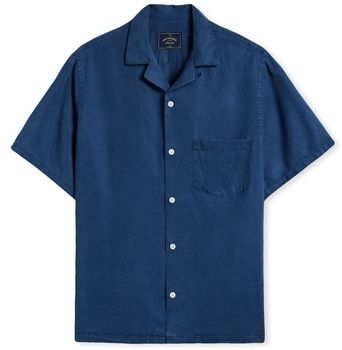 Košele s dlhým rukávom Portuguese Flannel  Dogtown Shirt - Blue