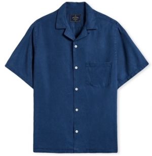 Košele s dlhým rukávom Portuguese Flannel  Dogtown Shirt - Blue