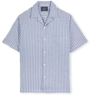 Košele s dlhým rukávom Portuguese Flannel  Jacquard Shirt - Chambray
