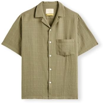 Košele s dlhým rukávom Portuguese Flannel  Grain Shirt - Khaki