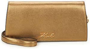 Tašky cez rameno Karl Lagerfeld  K/SIGNATURE WOC METALLIC