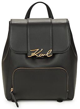 Ruksaky a batohy Karl Lagerfeld  K/SIGNATURE FLAP BACKPACK