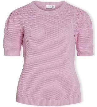 Blúzka Vila  Noos Dalo Knit - Pastel Lavender