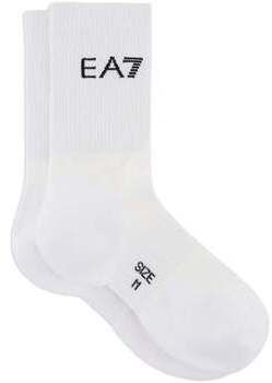 Ponožky Ea7 Emporio Armani  Tennis Pro Ankle Socks White/Black