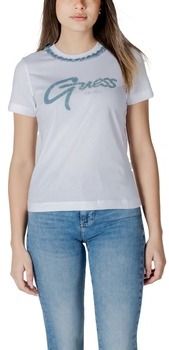 Tričká s krátkym rukávom Guess  CN SS JEANS CHAIN TE W5GI03 I3Z14