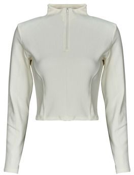 Blúzka Converse  HALF-ZIP MOCK NECK LONG SLEEVE TOP