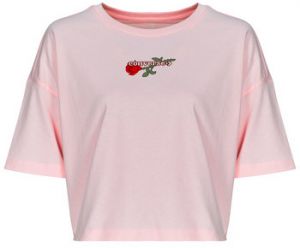 Tričká s krátkym rukávom Converse  TLMN VDAY CROP OS TEE