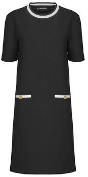 Krátke šaty Karl Lagerfeld  STRIPED T-SHIRT DRESS