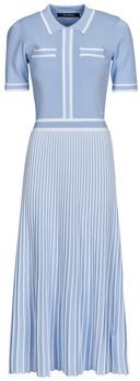 Dlhé šaty Karl Lagerfeld  PLEATED KNIT DRESS