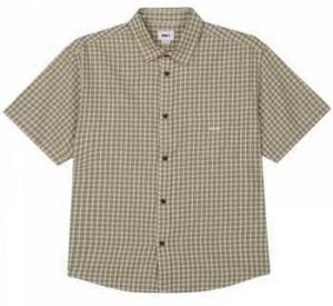 Košele s dlhým rukávom Obey  Bigwig otis woven