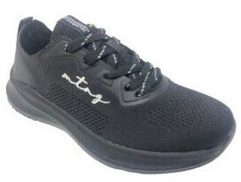 Univerzálna športová obuv MTNG  Zapato señora MUSTANG 60490 negro