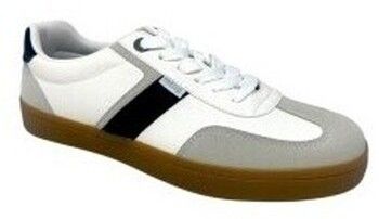 Univerzálna športová obuv MTNG  Zapato caballero MUSTANG 84756 blanco