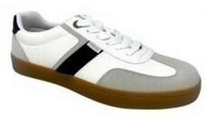 Univerzálna športová obuv MTNG  Zapato caballero MUSTANG 84756 blanco