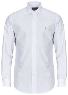 Košele s dlhým rukávom Polo Ralph Lauren  CHEMISE COUPE DROITE EN POPELINE MICRO MOTIF