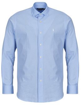 Košele s dlhým rukávom Polo Ralph Lauren  CHEMISE COUPE DROITE EN POPELINE MICRO MOTIF