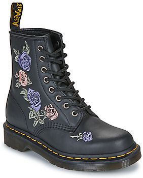 Polokozačky Dr. Martens  1460 Vonda Black Genix Nappa